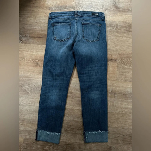 Kut From The Kloth Catherine Mid Rise Boyfriend Medium Wash Size 8 - Picture 5 of 11